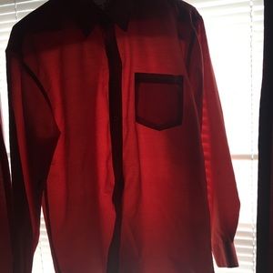 Red Dress shirt